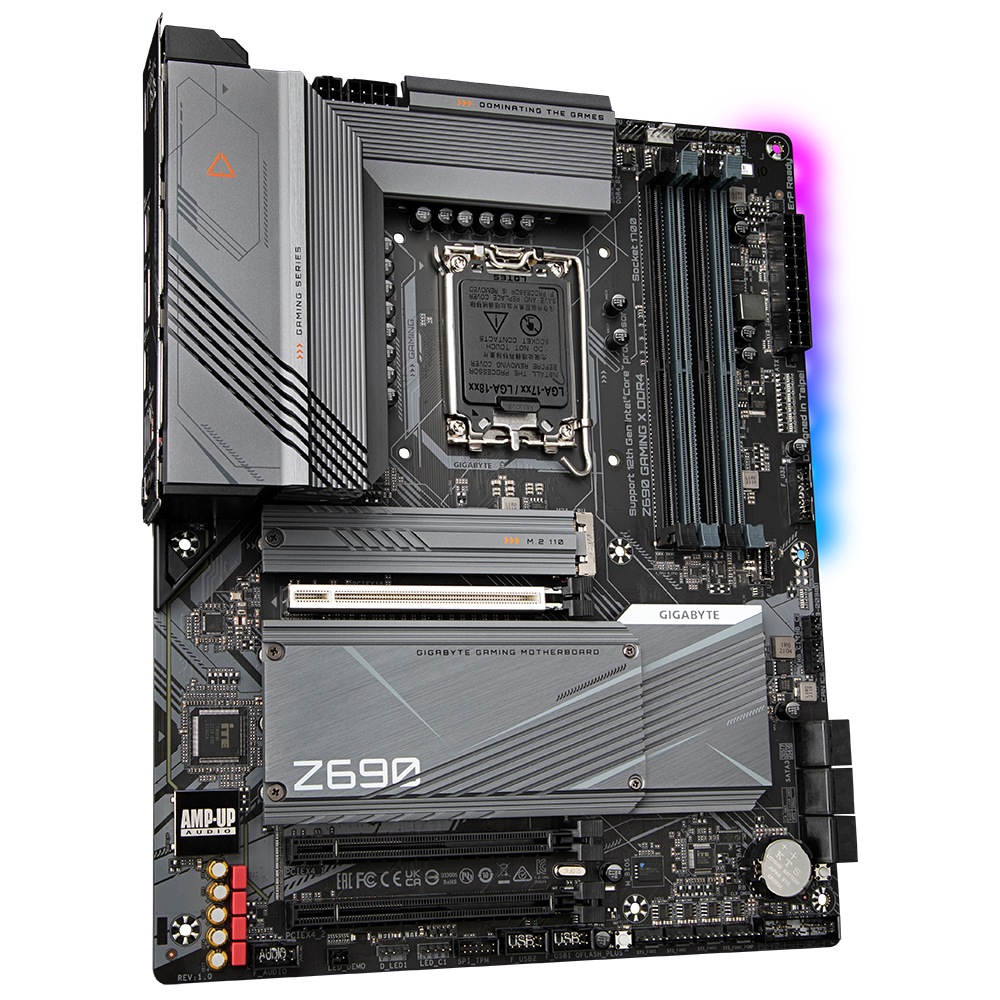 Bekijk afbeelding 3 van Gigabyte 1700 Z690 GAMING X DDR4 -3xM.2/DP/HDMI/ATX